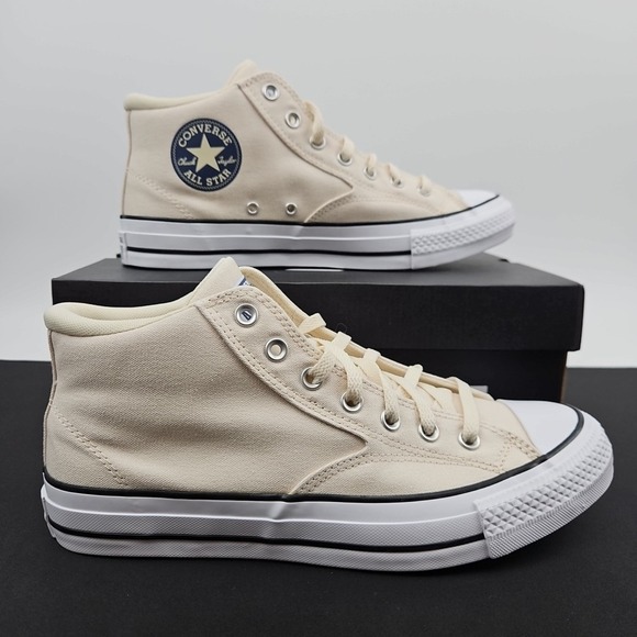 Converse Chuck Taylor All Star Malden Street Mid Ivory Men's Size 10 New